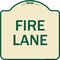 Signmission Fire Lane Supplementary Heavy-Gauge Aluminum Architectural Sign, 18" x 18", TG-1818-23991 A-DES-TG-1818-23991 - alternate 1